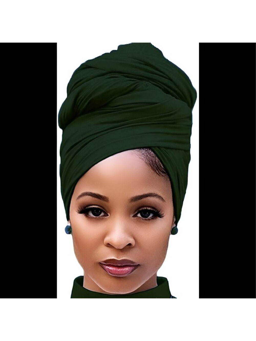 Harewom Head Wraps for Black Women Stretch Head Scarf Long African Hair Wraps